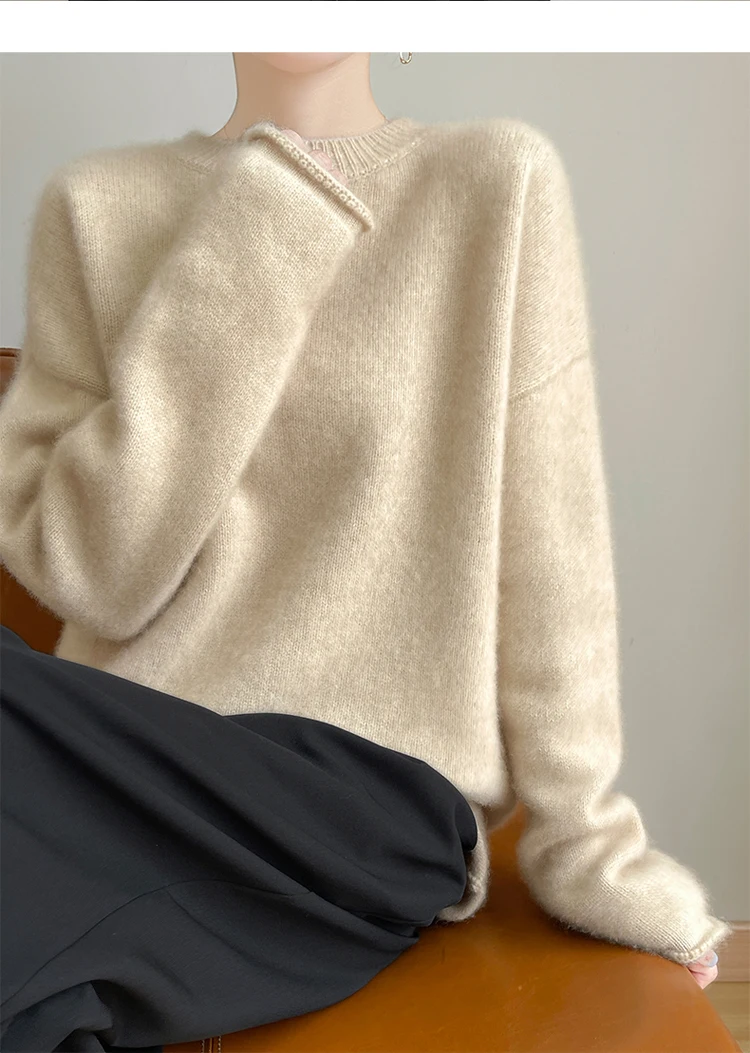 Dames plus size kasjmier trui  - Wool Coat Peacoat recensie en prijs