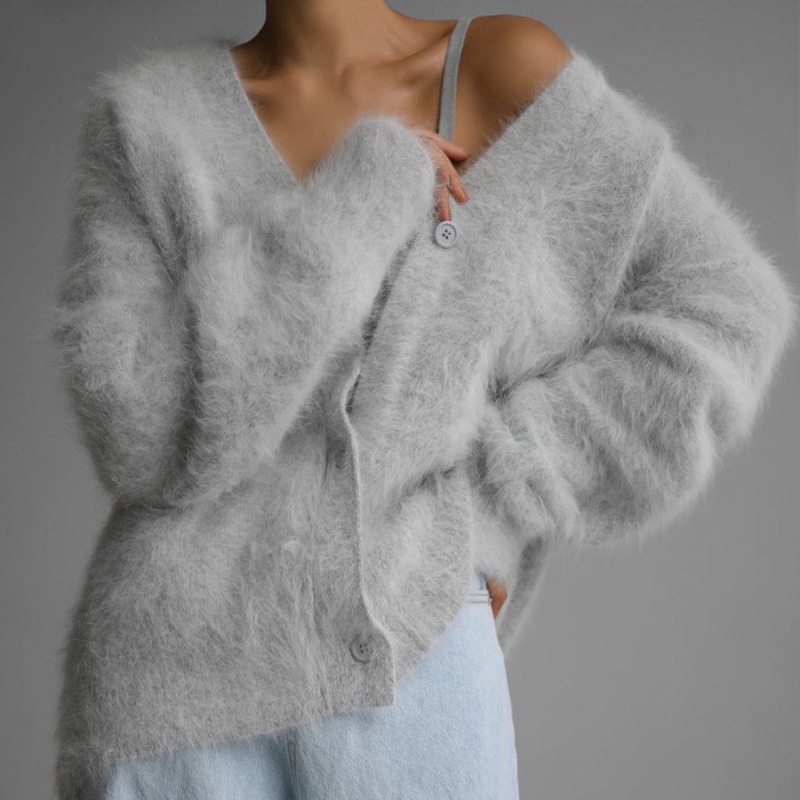 Dames, zachte gebreide cardiga - Wool Coat Peacoat recensie en prijs
